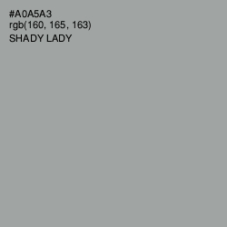 #A0A5A3 - Shady Lady Color Image